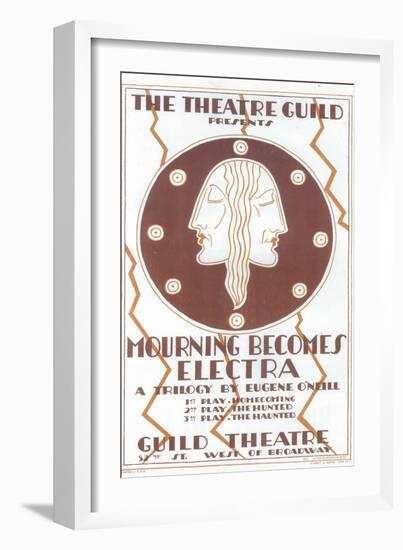 Mourning Becomes Electra-null-Framed Art Print