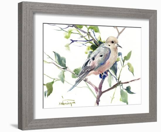 Mourning Dove-Suren Nersisyan-Framed Art Print