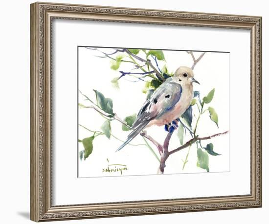 Mourning Dove-Suren Nersisyan-Framed Art Print