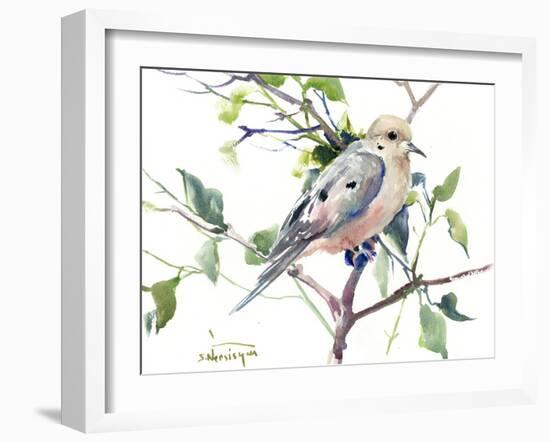 Mourning Dove-Suren Nersisyan-Framed Art Print