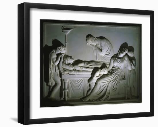 Mourning of Countess De Haro-Antonio Canova-Framed Giclee Print