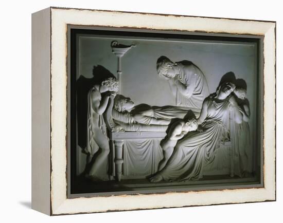 Mourning of Countess De Haro-Antonio Canova-Framed Premier Image Canvas