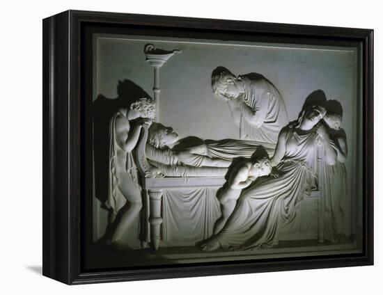 Mourning of Countess De Haro-Antonio Canova-Framed Premier Image Canvas