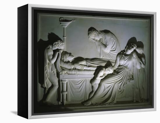 Mourning of Countess De Haro-Antonio Canova-Framed Premier Image Canvas
