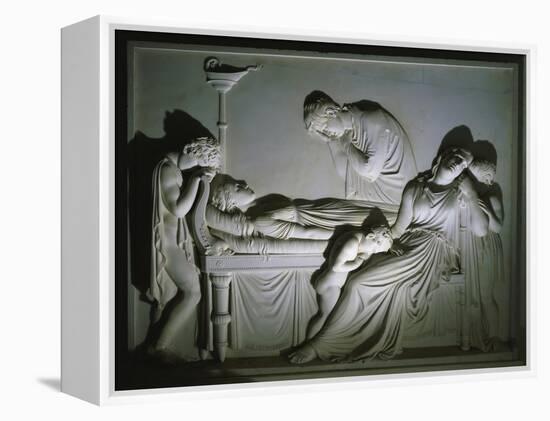 Mourning of Countess De Haro-Antonio Canova-Framed Premier Image Canvas