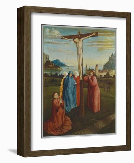 Mourning under the Cross-Konrad Witz-Framed Collectable Print