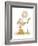 Mouse and Flower-MAKIKO-Framed Giclee Print