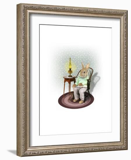 Mouse and Windsor-J Hovenstine Studios-Framed Giclee Print