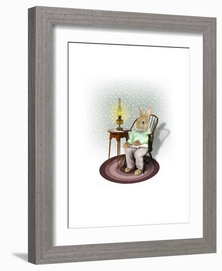 Mouse and Windsor-J Hovenstine Studios-Framed Giclee Print