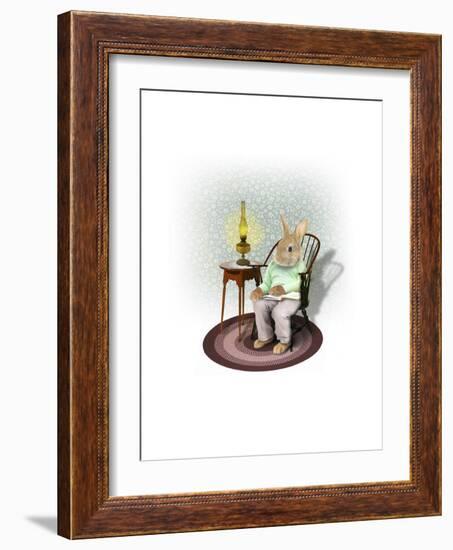 Mouse and Windsor-J Hovenstine Studios-Framed Giclee Print