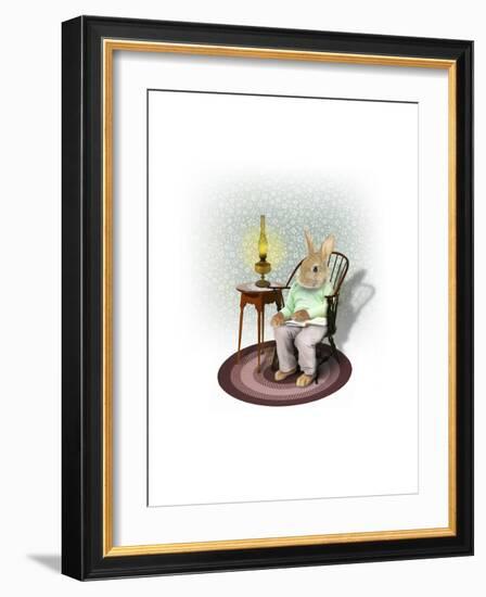 Mouse and Windsor-J Hovenstine Studios-Framed Giclee Print