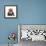 Mouse Cat Pug White-Sharon Turner-Framed Stretched Canvas displayed on a wall