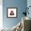 Mouse Cat Pug White-Sharon Turner-Framed Art Print displayed on a wall