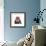 Mouse Cat Pug White-Sharon Turner-Framed Art Print displayed on a wall