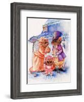 Mouse Christmas Gifts-Judy Mastrangelo-Framed Giclee Print
