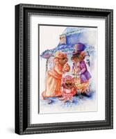 Mouse Christmas Gifts-Judy Mastrangelo-Framed Giclee Print