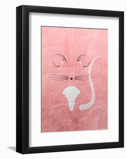 Mouse - Jethro Wilson Contemporary Wildlife Print-Jethro Wilson-Framed Art Print