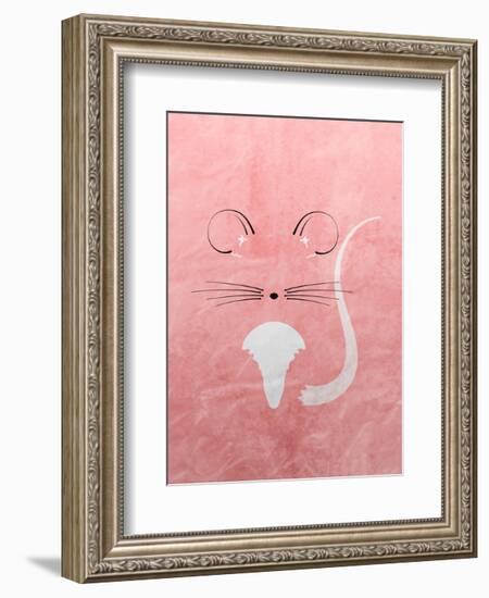 Mouse - Jethro Wilson Contemporary Wildlife Print-Jethro Wilson-Framed Art Print