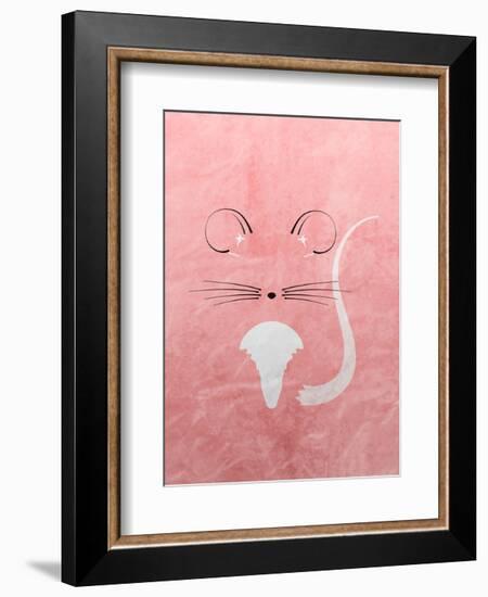 Mouse - Jethro Wilson Contemporary Wildlife Print-Jethro Wilson-Framed Art Print