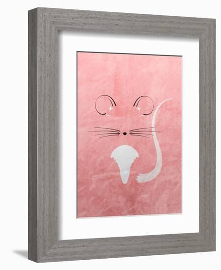 Mouse - Jethro Wilson Contemporary Wildlife Print-Jethro Wilson-Framed Art Print