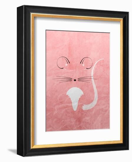 Mouse - Jethro Wilson Contemporary Wildlife Print-Jethro Wilson-Framed Art Print