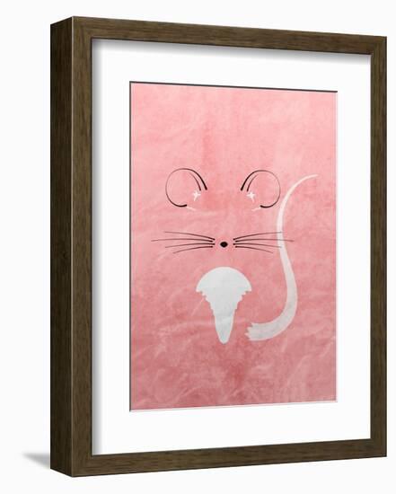 Mouse - Jethro Wilson Contemporary Wildlife Print-Jethro Wilson-Framed Art Print