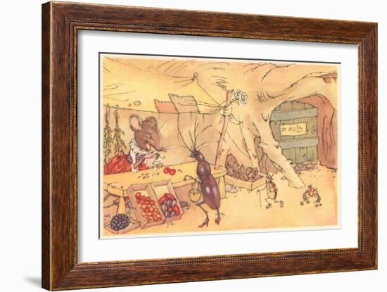 Mouse's General Store-null-Framed Art Print