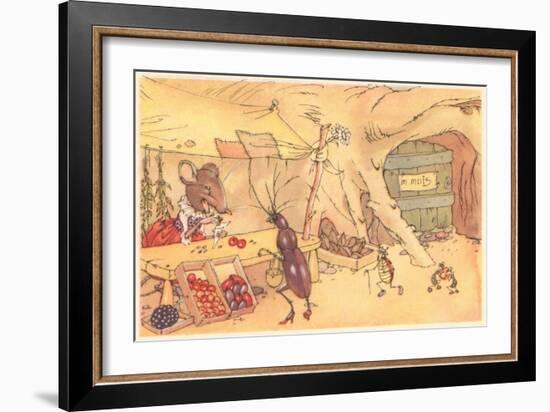 Mouse's General Store-null-Framed Art Print