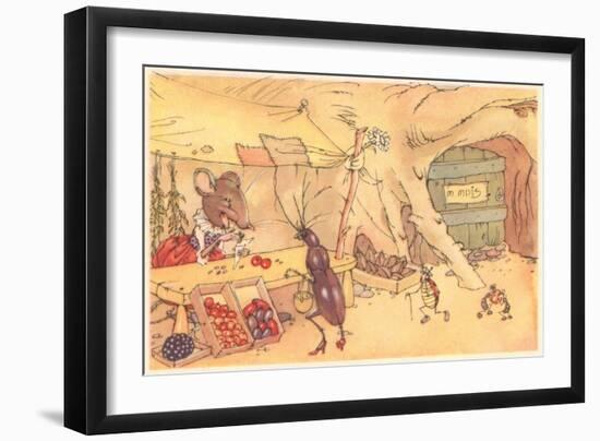 Mouse's General Store-null-Framed Art Print