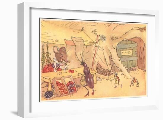 Mouse's General Store-null-Framed Art Print