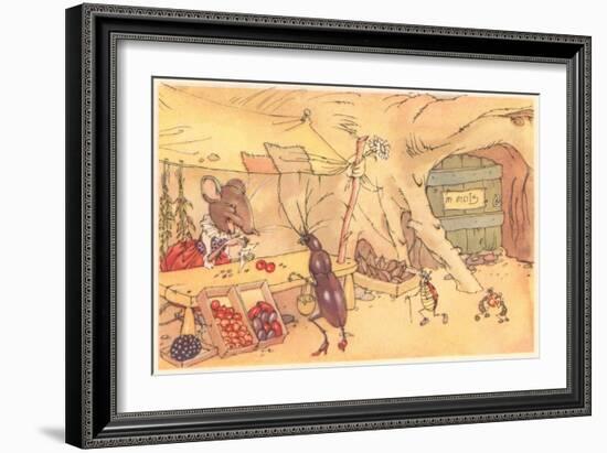 Mouse's General Store-null-Framed Art Print