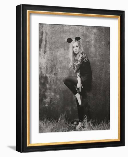 Mouse-Sabina Rosch-Framed Photographic Print