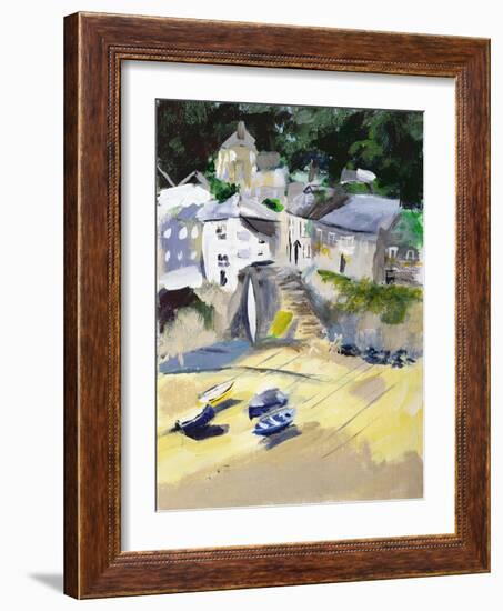 Mousehole, Cornwall, 2005-Sophia Elliot-Framed Giclee Print