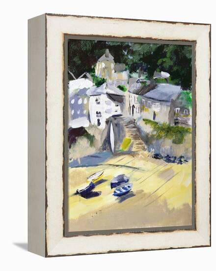 Mousehole, Cornwall, 2005-Sophia Elliot-Framed Premier Image Canvas