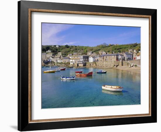 Mousehole, Cornwall, England, UK-Roy Rainford-Framed Photographic Print