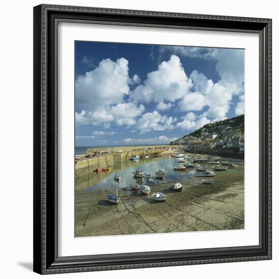 Mousehole, Cornwall, England, United Kingdom, Europe-Roy Rainford-Framed Photographic Print