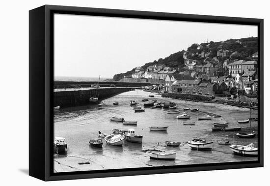 Mousehole Harbour, 1975-Staff-Framed Premier Image Canvas