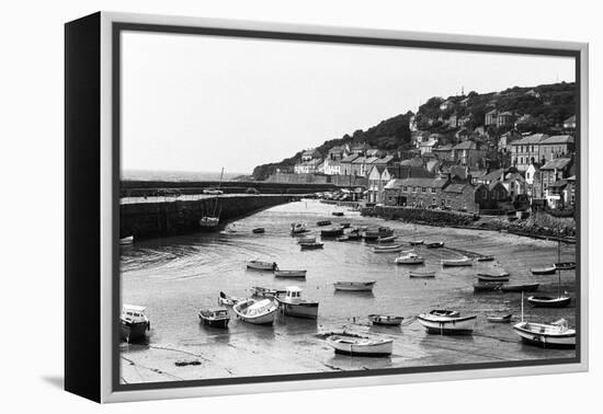 Mousehole Harbour, 1975-Staff-Framed Premier Image Canvas