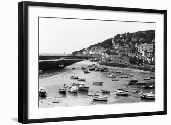 Mousehole Harbour, 1975-Staff-Framed Photographic Print