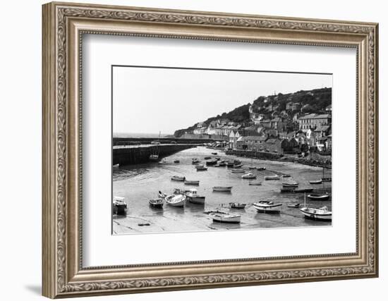 Mousehole Harbour, 1975-Staff-Framed Photographic Print