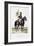 Mousquetaires Noirs, Standard Bearer, 1814-15-Eugene Titeux-Framed Giclee Print