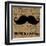 Moustache-Lisa Ven Vertloh-Framed Art Print