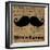 Moustache-Lisa Ven Vertloh-Framed Art Print