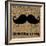 Moustache-Lisa Ven Vertloh-Framed Art Print