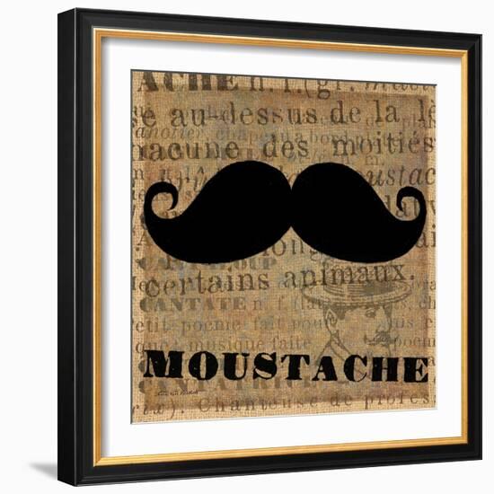 Moustache-Lisa Ven Vertloh-Framed Art Print