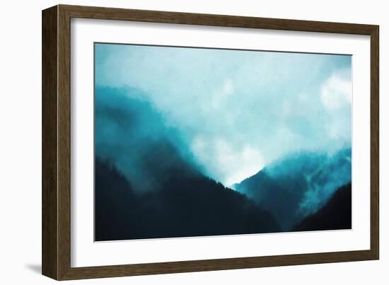 Moutain Pass, 2019,-Helen White-Framed Giclee Print