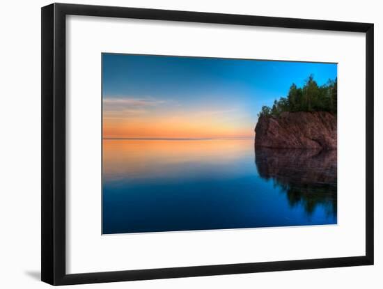 Mouth Of The Baptism River Minnesota-Steve Gadomski-Framed Photographic Print