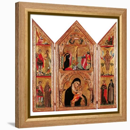 Movable Altarpiece (Triptych)-Paolo Veneziano-Framed Stretched Canvas