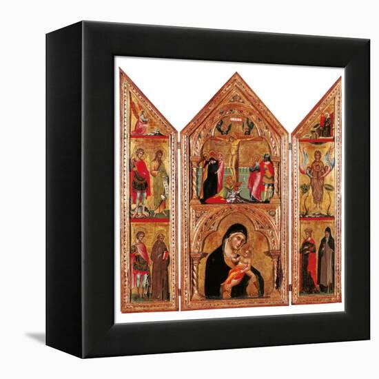 Movable Altarpiece (Triptych)-Paolo Veneziano-Framed Stretched Canvas