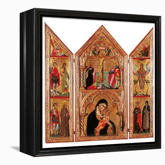 Movable Altarpiece (Triptych)-Paolo Veneziano-Framed Stretched Canvas